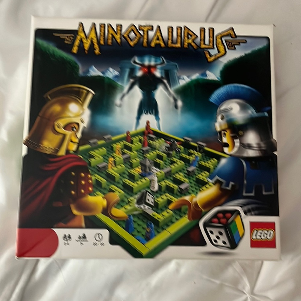 Lego minotaurus board game